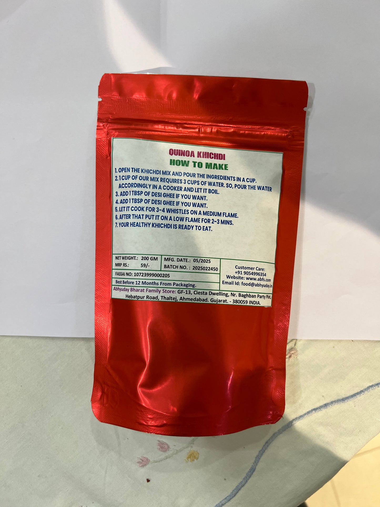 Organic Quinoa Khichdi